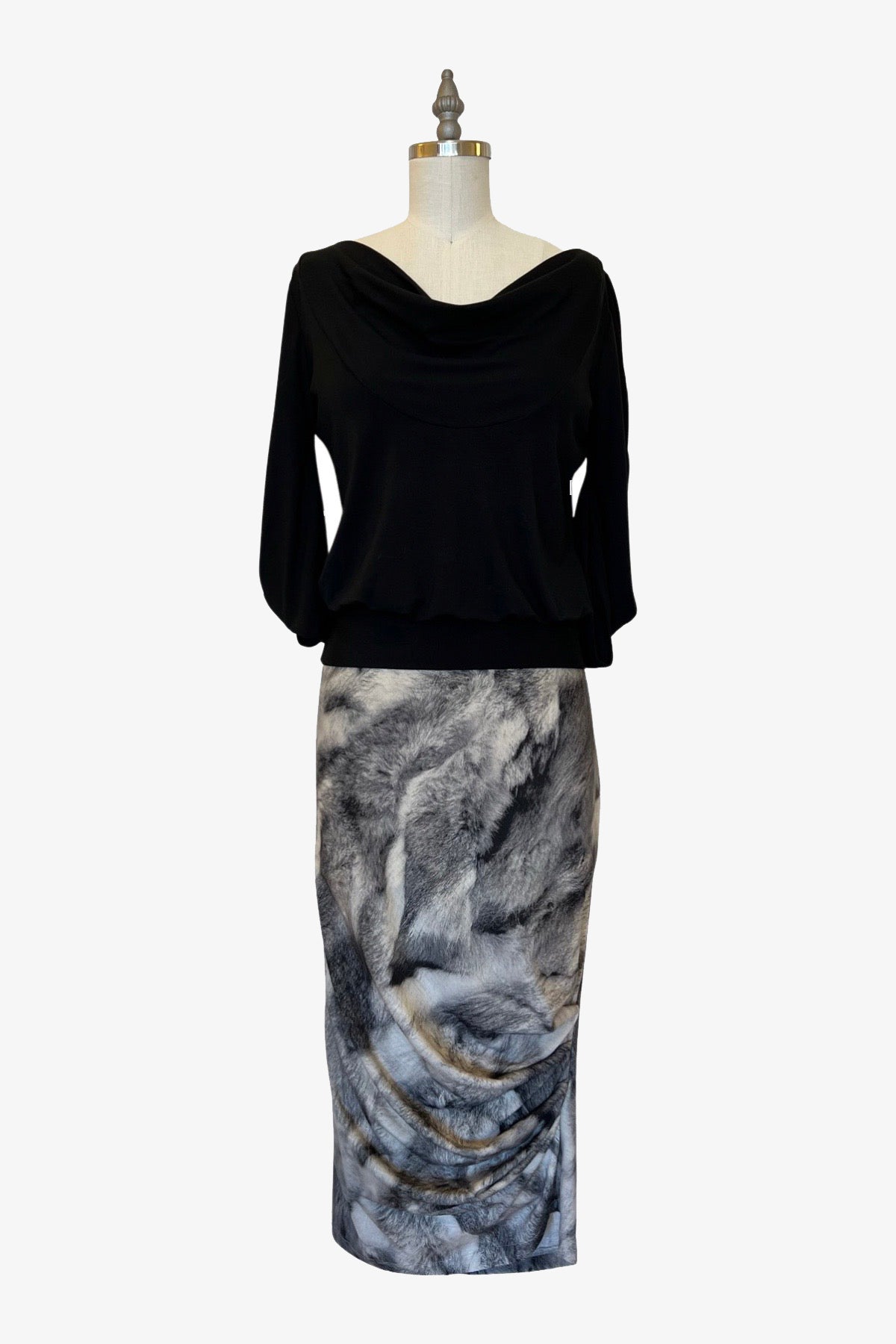 SALE Long Caterpillar Skirt + Tube Dress | Wool Wolf