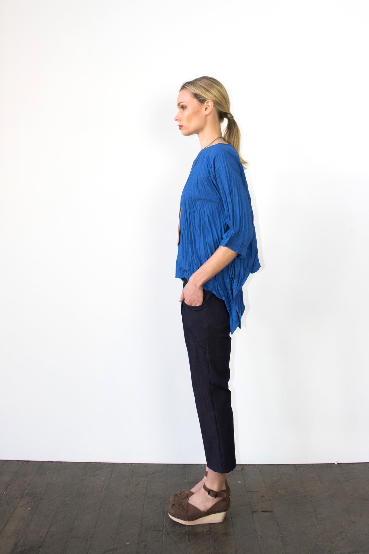 Twisted Square Top | Royal