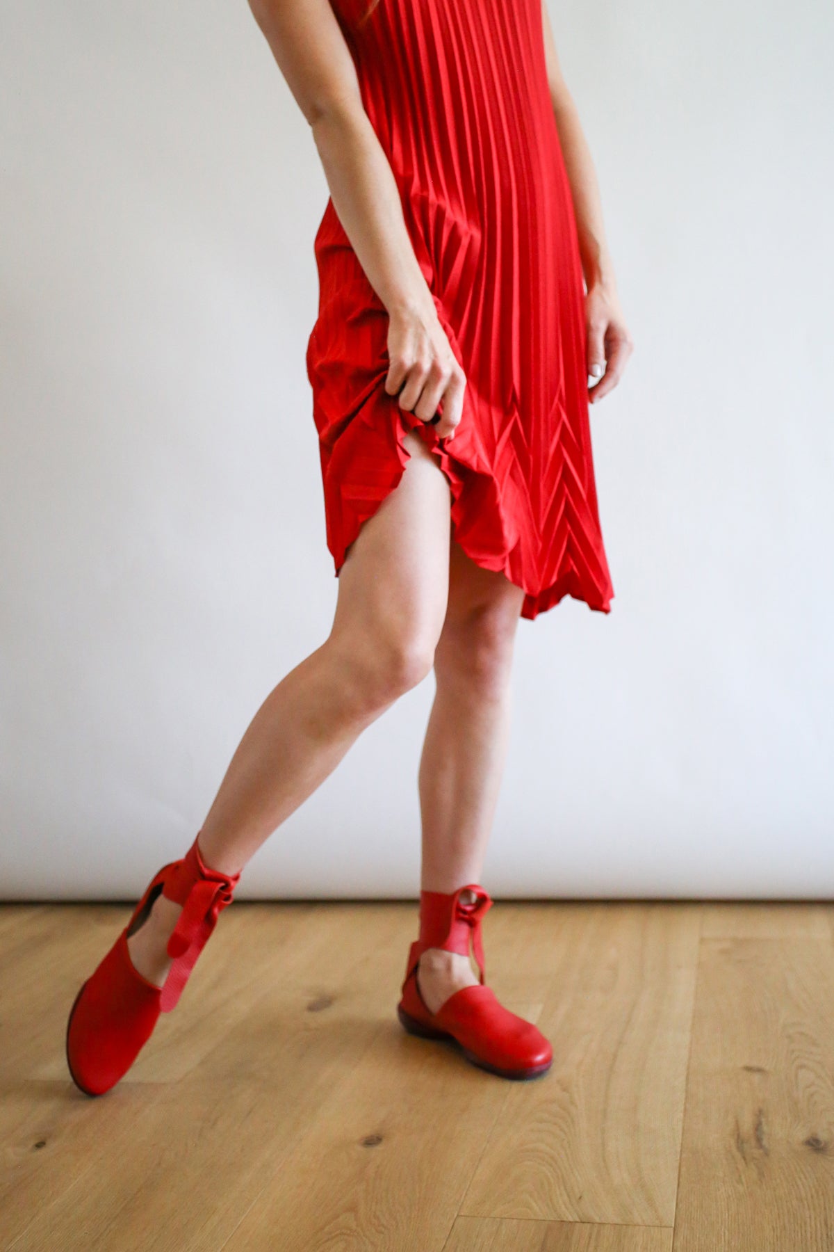 Sunburst Chevron Dress | Tomato