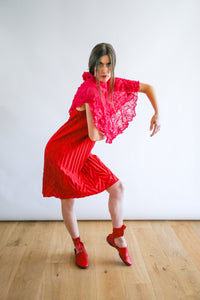 Sunburst Chevron Dress | Tomato