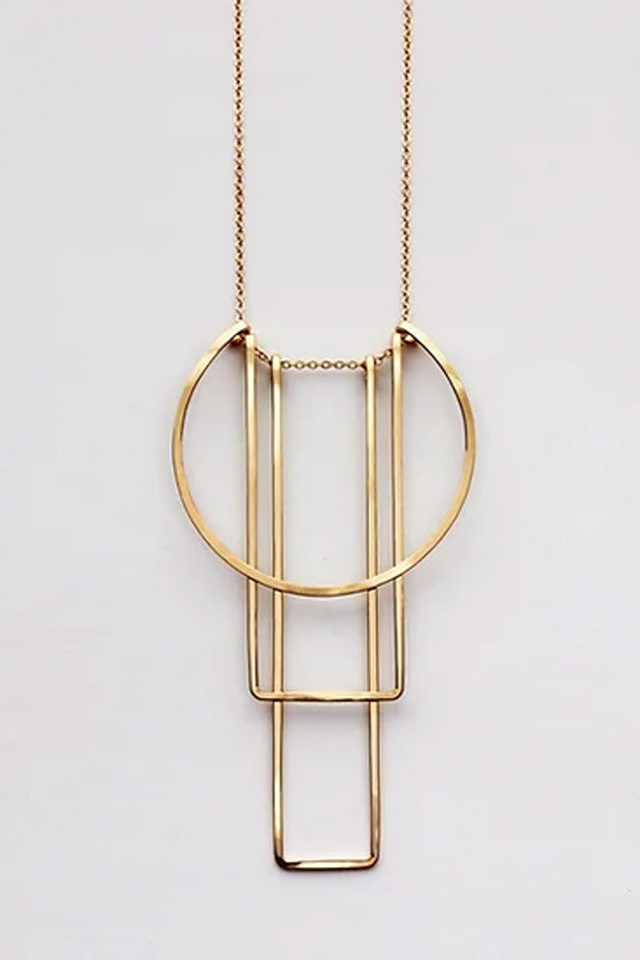 Full Deco Necklace | Gold Fill