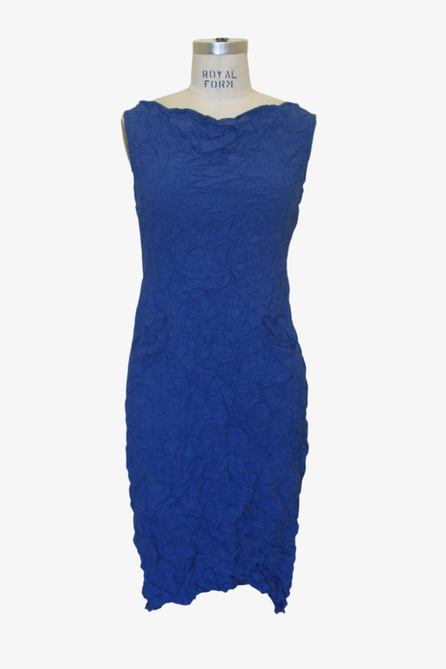 Moth Cowl Dress | Royal