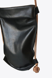 k(not) Backpack in Black/Veg Tan