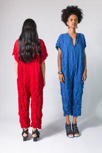 front and back of desert jumpsuit
